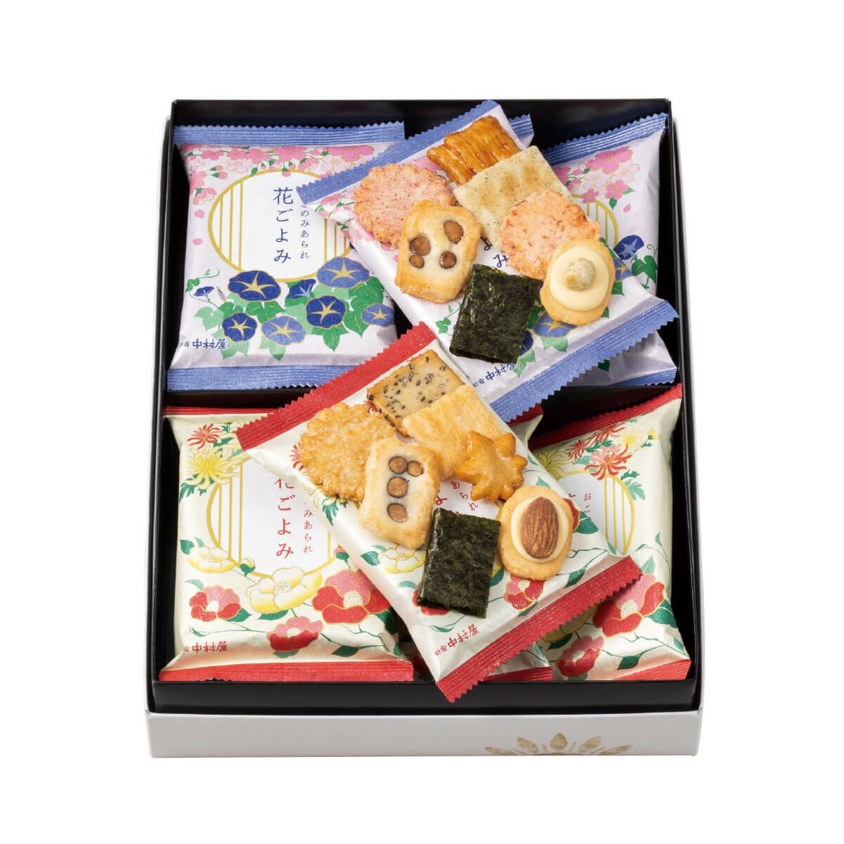おこのみあられ 花ごよみ 8袋入 | 中村屋公式オンラインショップ