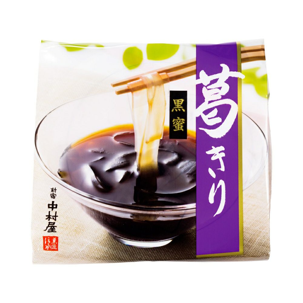 新宿中村屋 葛きり 外箱パッケージ