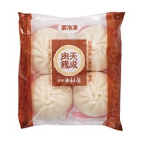 新宿中村屋 天成（小）肉饅 4個入り包装 単体パッケージ