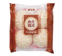 新宿中村屋 天成（小）肉饅 4個入り包装 単体パッケージ