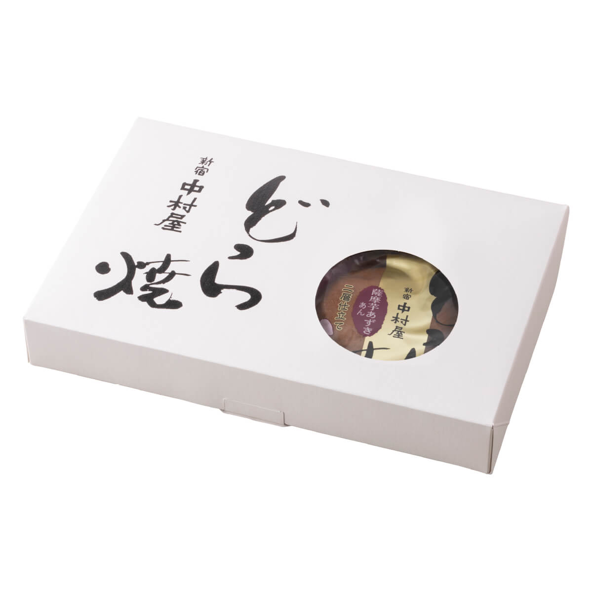 新宿中村屋 どら焼 薩摩芋あずき6個入 ギフト箱 外観